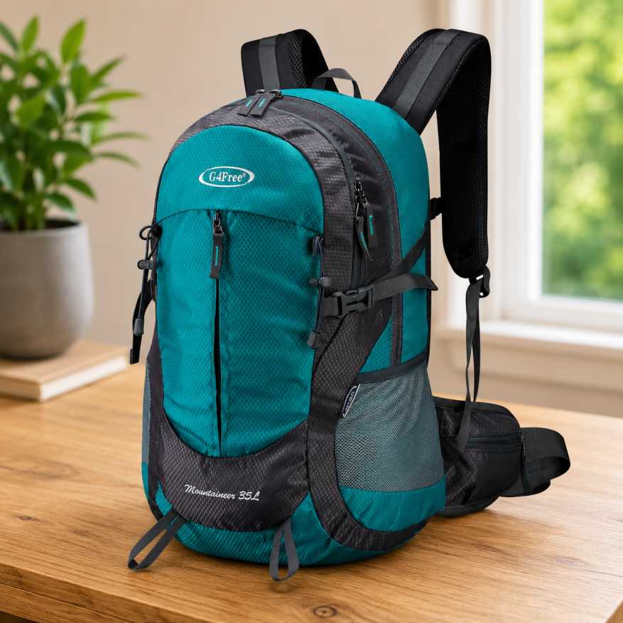 G4Free 35L lightweight hiking backpack with internal frame