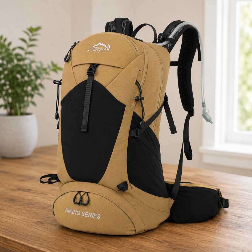 IX INOXTO 26L lightweight hiking backpack with breathable back panel
